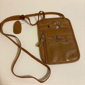 Travel Passport Wallet RFID Protection Brown Leather Unisex 7.8" X 5.5" New